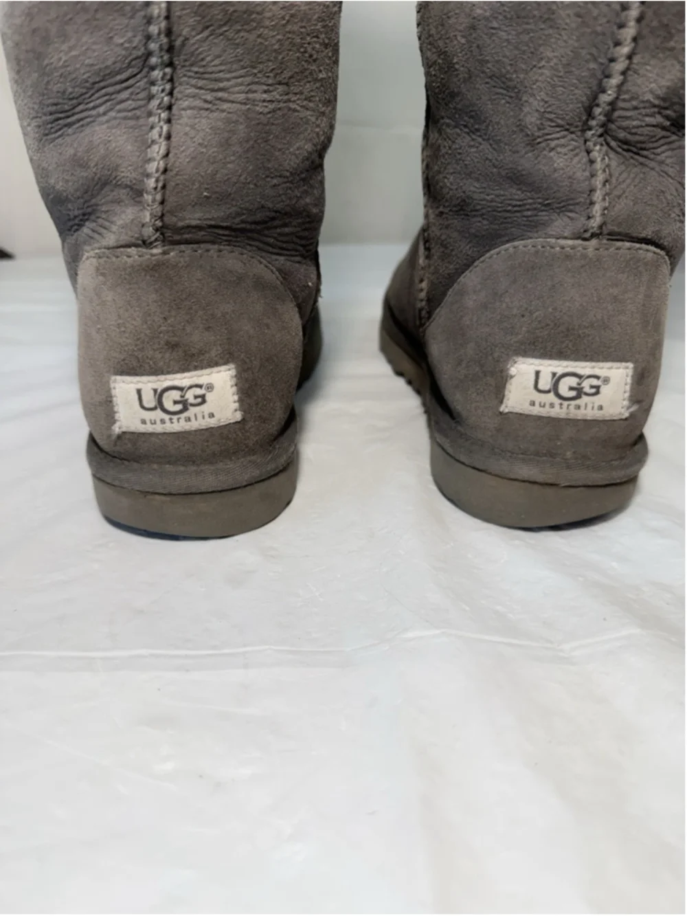 Ugg Australia 5815 Classic Tall Suede Sherling Leather Boots Size 7